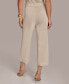 Фото #2 товара Women's Cropped Metallic Knit Pants