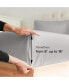 Фото #2 товара 4 Piece Microfiber Solid Sheet Set - Twin Extra Long