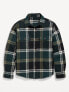 Фото #2 товара Soft-Brushed Flannel Pocket Shirt for Boys