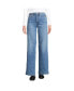 Фото #1 товара Women's Tall Recover High Rise Wide Leg Blue Jeans