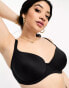 Фото #8 товара ASOS DESIGN Curve microfibre moulded t-shirt bra in black