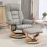 Relaxsessel mit Hocker 839-961V81GY