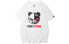 Фото #1 товара HIPANDA 熊猫阴阳脸胸前印花直筒T恤 男款 / Футболка HIPANDA T featured_tops T-shirt