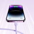 Фото #11 товара Kabel przewód do iPhone USB-A - Lightning 2.4A 1.2m fioletowy