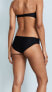 Mikoh 155269 Women's Cruz Full Coverage Bikini Black Bottoms Size Large