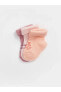 Фото #2 товара Kız Bebek Soket Çorap 3'lü Paket