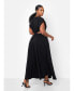 Фото #2 товара Women's Plus Size Desires Cut Out Maxi A Line Dress
