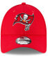 Men's Red Tampa Bay Buccaneers The League Logo 9FORTY Adjustable Hat