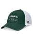 ფოტო #2 პროდუქტის Men's Green/White Hawaii Rainbow Warriors Free Kick Trucker Adjustable Hat