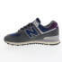 New Balance 574 U574KGN Mens Gray Suede Lace Up Lifestyle Sneakers Shoes