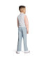 ფოტო #10 პროდუქტის Little Boys Machine Washable Glen Plaid Vest, Shirt, Pants and Tie, 4 Piece Set