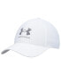 Фото #1 товара Men's White Logo Performance Flex Hat