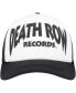 Men's White, Black Death Row Records Trucker Adjustable Hat