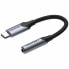 Адаптер USB-C—Jack 3.5 mm Vention BGJHA 10 cm