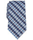 Фото #1 товара Men's Lane Plaid Silk Tie