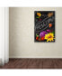 Фото #3 товара Fiona Stokes-Gilbert 'Chalkboard Welcome' Canvas Art - 24" x 16" x 2"