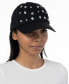 Фото #3 товара Women's Embellished Baseball Cap, Created for Macy's