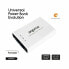 Power Bank approx! APPPB78EVW 7800 mAh 2 x USB Micro USB 5 V 1-2 A White Black/White