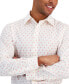 ფოტო #3 პროდუქტის Men's Floral Diamond Shirt, Created for Macy's