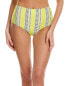 Фото #1 товара Lemlem Amira High-Waist Bikini Bottom Women's Yellow Xs