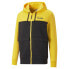 Фото #1 товара Puma Pl Hooded Full Zip Sweat Jacket Mens Black Casual Athletic Outerwear 538232