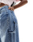 Фото #4 товара Stradivarius STR baggy carpenter jean in blue