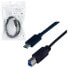 Фото #1 товара MCL Samar MCL USB 3.1 Type-C / USB 3.0 Type-B 1 m - 1 m - USB C - USB B - USB 3.2 Gen 1 (3.1 Gen 1) - Male/Male - Black