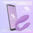 Фото #11 товара Couple Toy with App Flexible Silicone Lavender