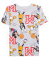 Toddler and Little Boys Mickey Friends Short Sleeve T-shirt