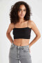 Майка Defacto Cotton Crop Top