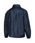 ფოტო #2 პროდუქტის Men's Navy Tampa Bay Rays Coach's Raglan Full-Snap Windbreaker Jacket