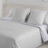 Фото #3 товара Комплект чехлов для одеяла Alexandra House Living Greta Жемчужно-серый 90 кровать 2 Предметы