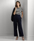 ფოტო #4 პროდუქტის Women's Striped Crewneck Tee