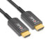 Club 3D Ultra High Speed HDMI™ Certified AOC Cable 4K120Hz/8K60Hz Unidirectional M/M 20m/65.6ft - 20 m - HDMI Type A (Standard) - HDMI Type A (Standard) - Audio Return Channel (ARC) - Black
