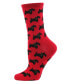 ფოტო #1 პროდუქტის Women's Cashmere Blend Crew Socks
