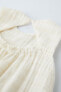 Фото #5 товара Платье из рельефной ткани ZARA