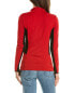 Фото #2 товара Moncler 1/4-Zip Pullover Women's Red Xs