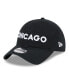 Фото #1 товара Men's Black Chicago Bulls 2023/24 City Edition 9TWENTY Adjustable Hat