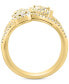 ფოტო #4 პროდუქტის EFFY® Diamond Statement Band Ring (1/2 ct. t.w.) in 14k Gold
