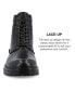 ფოტო #7 პროდუქტის Men's Denver Tru Comfort Foam Plain Toe Lace-Up Ankle Boots