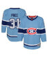 Фото #2 товара Футболка для мальчиков OuterStuff Carey Price Montreal Canadiens 2.0 Special Edition Light Blue