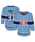 Фото #2 товара Big Boys Carey Price Light Blue Montreal Canadiens Special Edition 2.0 Premier Player Jersey