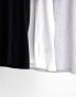 Lacoste – 3er-Pack Loungewear-T-Shirts in Weiß, Schwarz und Grau