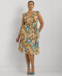 ფოტო #1 პროდუქტის Plus Size Floral Empire-Waist A-Line Dress