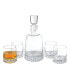 Фото #1 товара Park Avenue European Mouth Blown Crystal Park Avenue 5 Pieces Whiskey Set