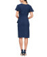 Фото #3 товара Women's Flutter-Sleeve Embellished Dress