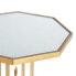 Фото #6 товара Вспомогательный стол 48,5 x 48,5 x 60,5 cm Стеклянный Позолоченный Металл
