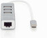 Фото #2 товара HUB USB Digitus 1x RJ-45 + 3x USB-A 2.0 (DA-70253)