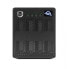 OWC ThunderBay 4 mini - HDD/SSD enclosure - 2.5" - Serial ATA - 40 Gbit/s - USB connectivity - Black