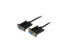 Фото #1 товара StarTech SCNM9FF2MBK 2m Black DB9 RS232 Serial Null Modem Cable F/F - DB9 Female